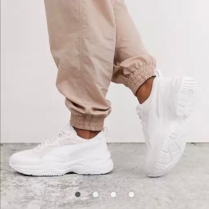 Puma Cilia Chunky Sneakers in White